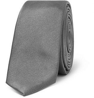 Шелковый галстук 4 см