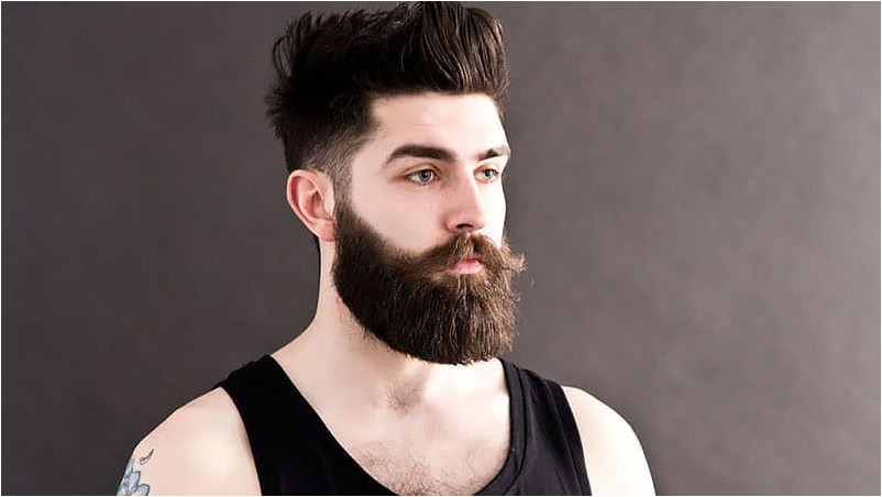 Как подстригать и выцветать вырез для бороды