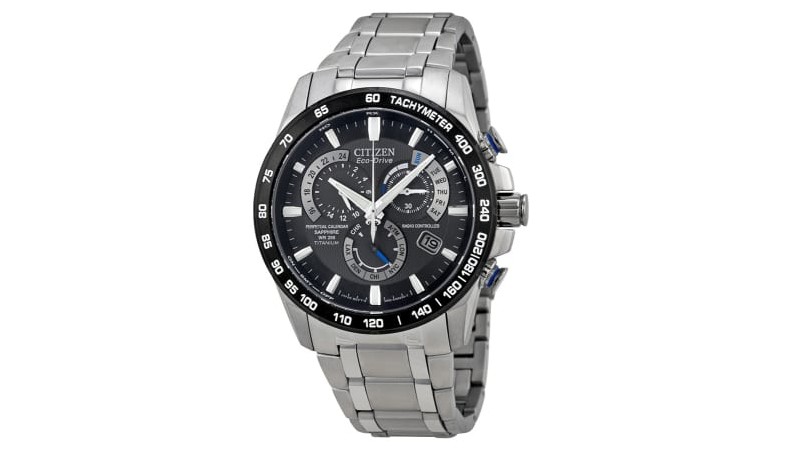 Мужские часы Citizen Eco-Drive AT4010-50E Titanium Perpetual Chrono A-T