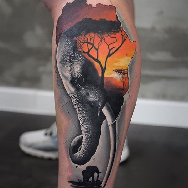 Татуировки Африканского Слона