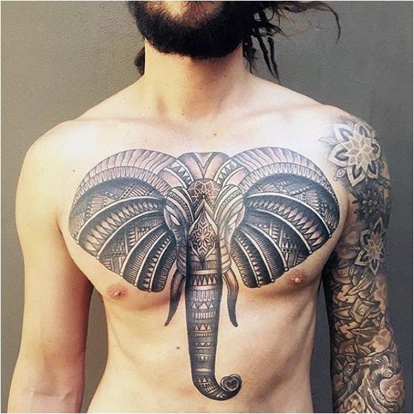 Этническая Татуировка Слона