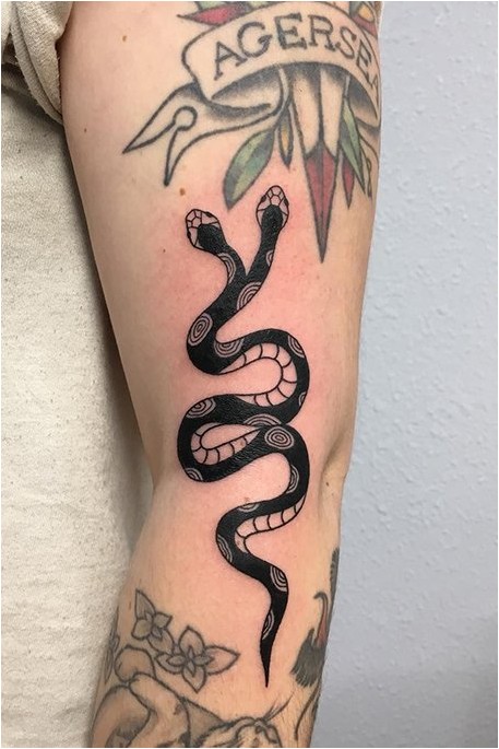 Татуировка Двуглавая Змея