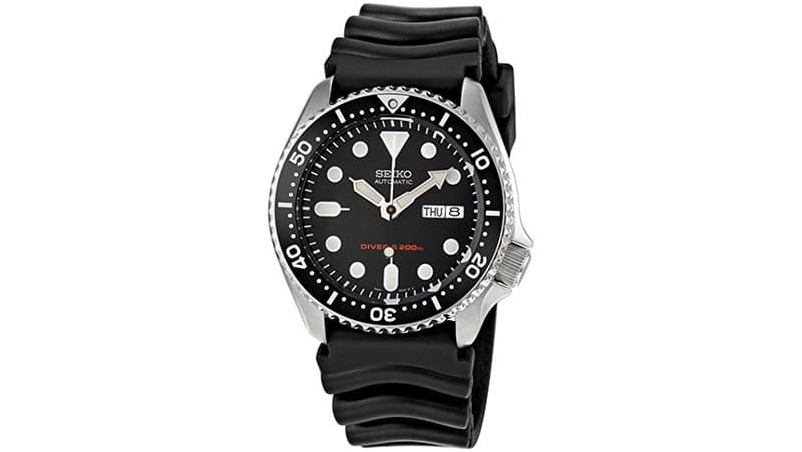 Мужские часы Seiko Skx007k Diver's с автоматическим управлением