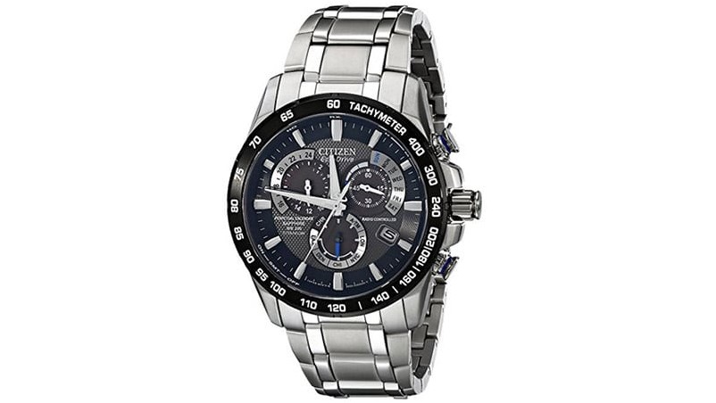 Мужские часы Citizen Eco Drive At4010 50e Titanium Perpetual Chrono A T