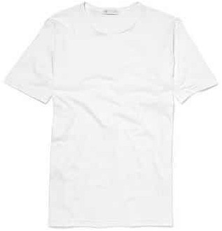 Белая футболка Sunspel