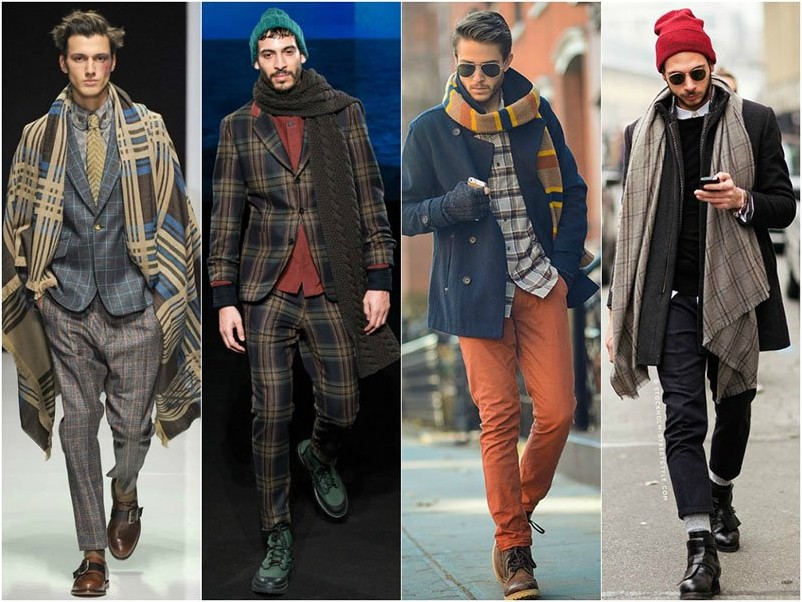 Мужская одежда осень-зима 2015 - Scalves.jpg