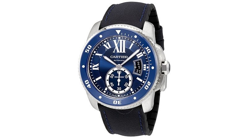 Мужские часы Cartier Caliber Diver с автоматическим подзаводом