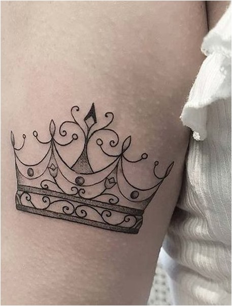 Маленькая Татуировка Корона