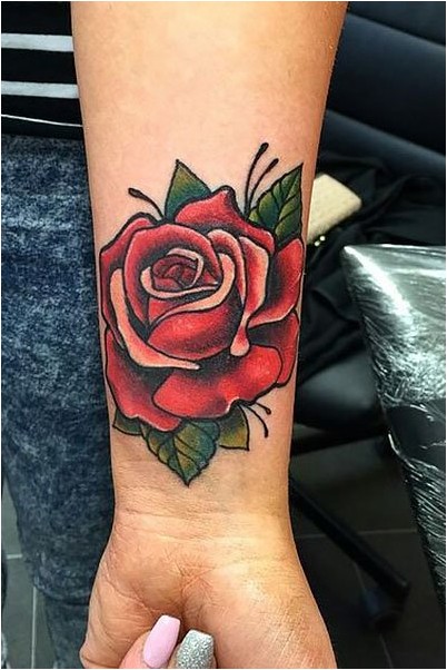 Традиционная Татуировка С Розой