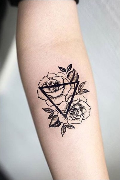 Татуировка В Виде Розы
