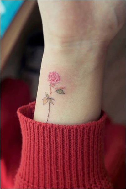 Татуировка Роза На Запястье