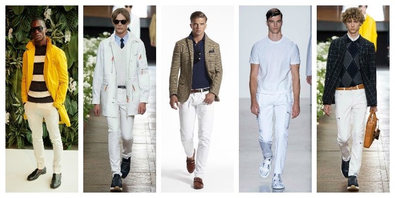 Белые джинсы чинос 2016 тренд мужские