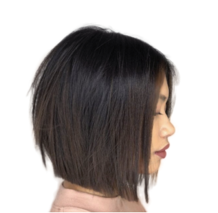 Короткие человеческие волосы S Noilite 150% плотности ручной работы