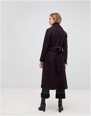 Удлиненное пальто Helene Berman из смесовой шерсти и кашемира с поясом