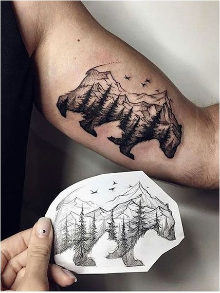 Татуировки На Бицепсе Животных