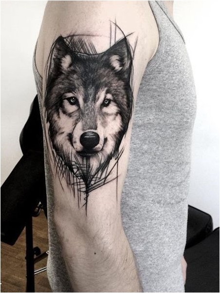 Татуировки Волка На Боку