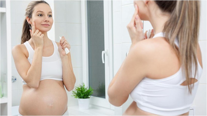 Процедура ухода за кожей при беременности